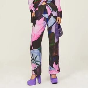 Untitled in Motion Floral Intuition Pants Size Extra Small